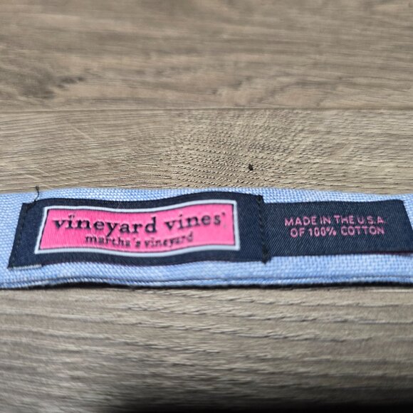 Bowtie #9 - Light Blue Vineyard Vines - Picture 2 of 2